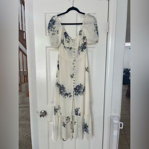 Reformation floral midi dress